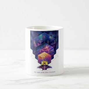 James Webb Space Telescope Illustration Art Kaffeetasse