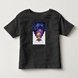 James Webb Space Telescope Illustration Art Kleinkind T-shirt