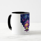 James Webb Space Telescope Illustration Art Tasse (Vorderseite Links)