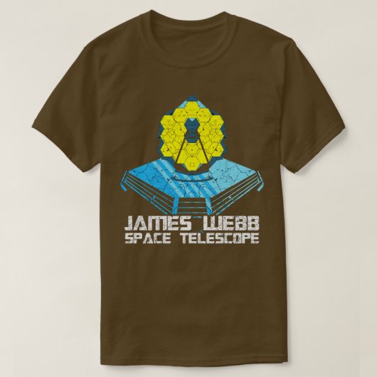 James Webb Space Telescope JWST 8 T-Shirt (Design vorne)