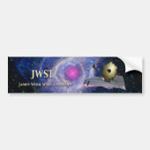 James Webb Space Telescope JWST Autoaufkleber (Vorne)