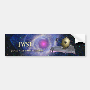 James Webb Space Telescope JWST Autoaufkleber