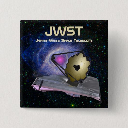 James Webb Space Telescope JWST Button (Vorderseite)