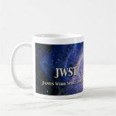 James Webb Space Telescope JWST Kaffeetasse (Links)