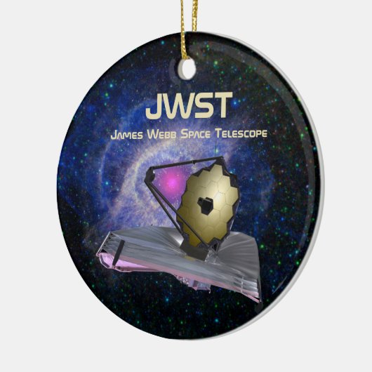 James Webb Space Telescope JWST Keramik Ornament (Links)
