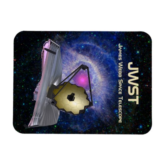 James Webb Space Telescope JWST Magnet (Horizontal)