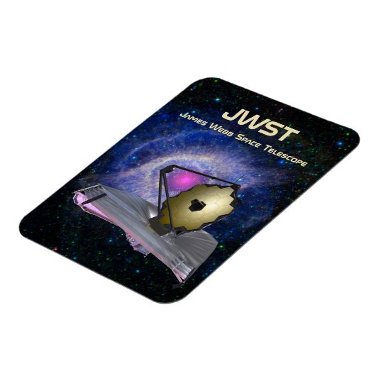 James Webb Space Telescope JWST Magnet (Linke Seite)