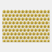 James Webb Space Telescope JWST Mirror Pattern Geschenkpapier Set (Vorderseite)