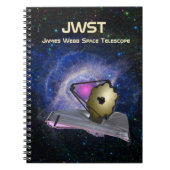 James Webb Space Telescope JWST Notizblock (Vorderseite)