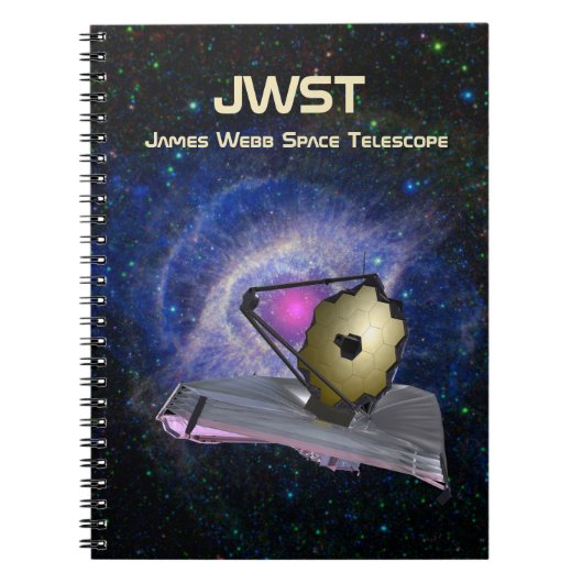 James Webb Space Telescope JWST Notizblock (Vorderseite)