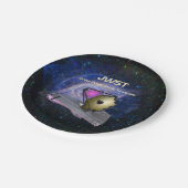 James Webb Space Telescope JWST Pappteller (Schrägansicht)