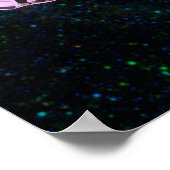 James Webb Space Telescope JWST Poster (Ecke)