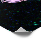James Webb Space Telescope JWST Poster (Ecke)