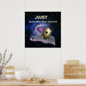 James Webb Space Telescope JWST Poster (Küche)
