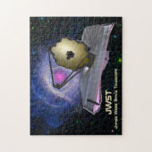 James Webb Space Telescope JWST Puzzle (Vertikal)