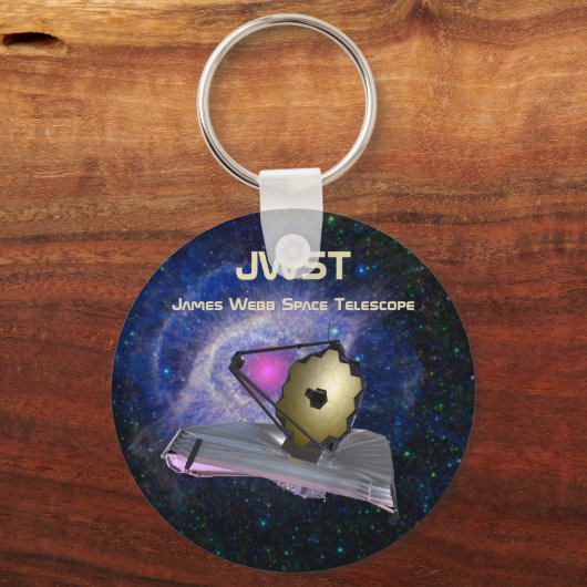James Webb Space Telescope JWST Schlüsselanhänger (Vorderseite)