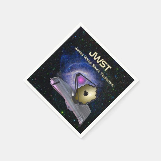 James Webb Space Telescope JWST Serviette (Ecke)