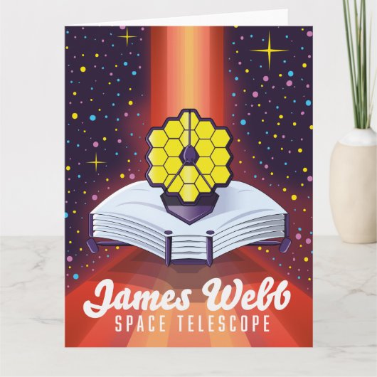 James Webb Space Telescope. Karte (Vorderseite)