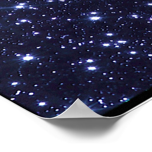James Webb Space Telescope Large Magellanic Cloud Poster (Ecke)