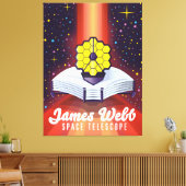 James Webb Space Telescope. Leinwanddruck (Insitu (Wohnzimmer))