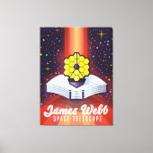 James Webb Space Telescope. Leinwanddruck (Vorderseite)