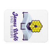 James Webb Space Telescope. Magnet (Horizontal)