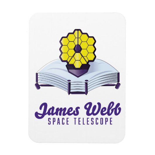 James Webb Space Telescope. Magnet (Vertikal)