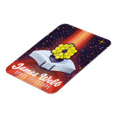 James Webb Space Telescope. Magnet (Linke Seite)