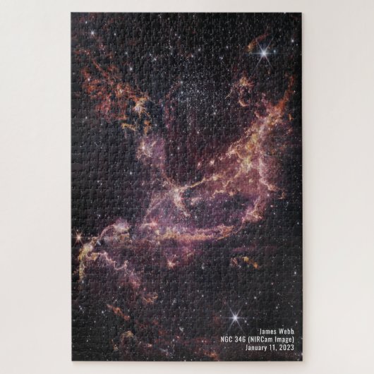James Webb Space Telescope NGC 346 (NIRCam Image) Puzzle (Vertikal)