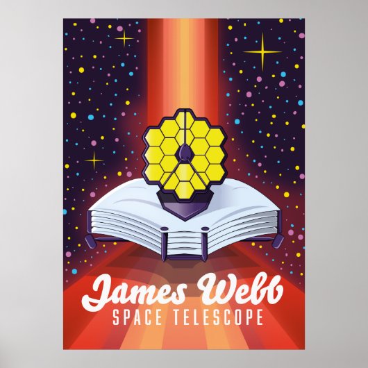 James Webb Space Telescope. Poster (Vorne)