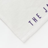 James Webb Space Telescope Poster. Fleecedecke (Ecke)