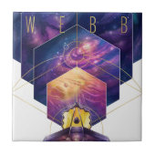 James Webb Space Telescope Poster. Fliese (Vorderseite)