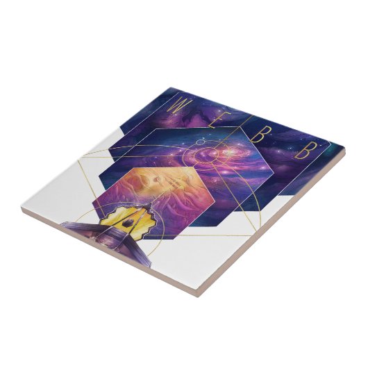 James Webb Space Telescope Poster. Fliese (Seite)