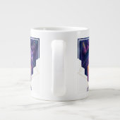 James Webb Space Telescope Poster. Jumbo-Tasse (Rückseite)