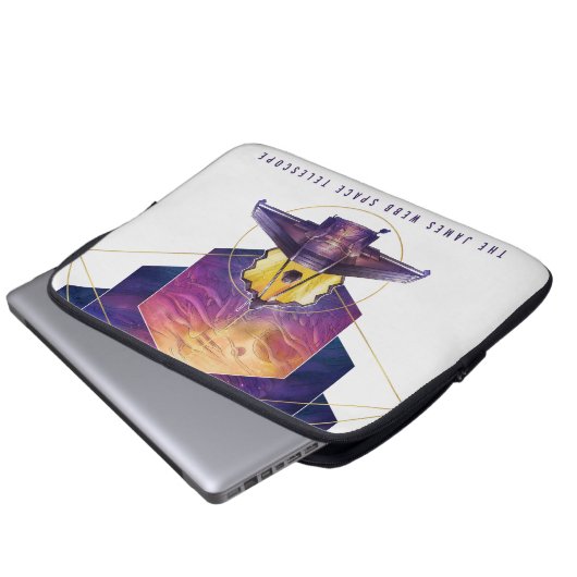 James Webb Space Telescope Poster. Laptopschutzhülle (Vorne Knopf)