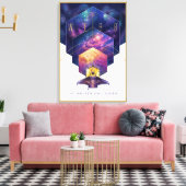 James Webb Space Telescope Poster. Leinwanddruck (Insitu (Wohnzimmer))
