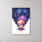 James Webb Space Telescope Poster. Leinwanddruck (Vorderseite)