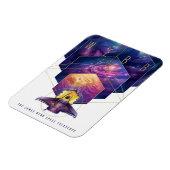 James Webb Space Telescope Poster. Magnet (Linke Seite)