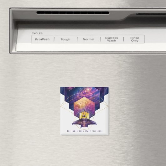 James Webb Space Telescope Poster. Magnet (In Situ (Geschirrspüler))