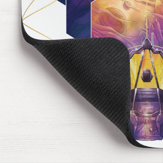 James Webb Space Telescope Poster. Mousepad (Ecke)