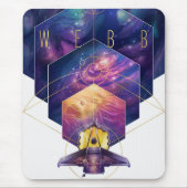 James Webb Space Telescope Poster. Mousepad (Vorne)
