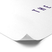 James Webb Space Telescope Poster. Poster (Ecke)