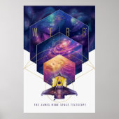 James Webb Space Telescope Poster. Poster (Vorne)