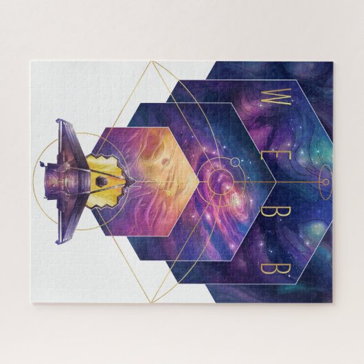 James Webb Space Telescope Poster. Puzzle (Horizontal)
