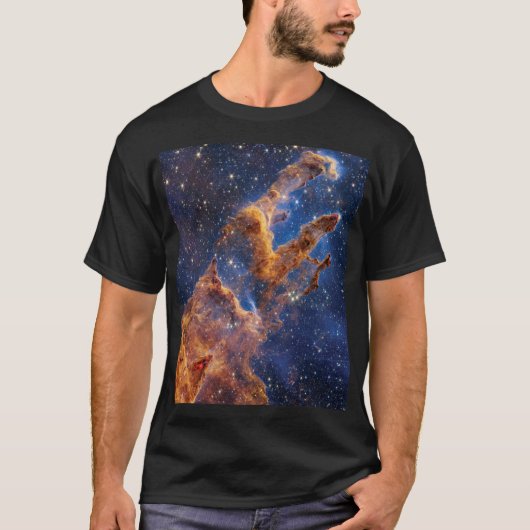 James Webb Space Telescope-Säulen der Schöpfung T-Shirt (Vorderseite)