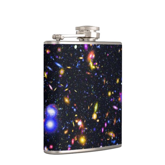 James Webb Space Telescope Simulation - Pop Art Flachmann (Rechts)