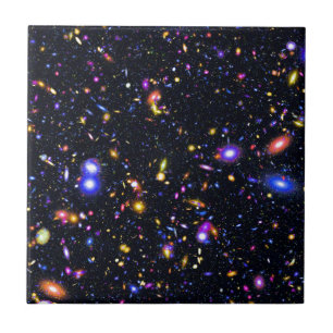James Webb Space Telescope Simulation - Pop Art Fliese
