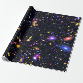 James Webb Space Telescope Simulation - Pop Art Geschenkpapier (Ungerollt)