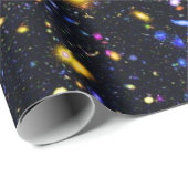 James Webb Space Telescope Simulation - Pop Art Geschenkpapier (Rolleneckpunkt)
