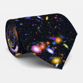 James Webb Space Telescope Simulation - Pop Art Krawatte (Gerollt)